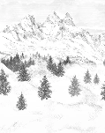 Aiguilles d'Arves wallpaper