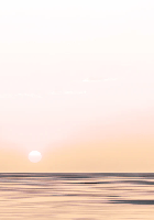 Sunset boat wallpaper