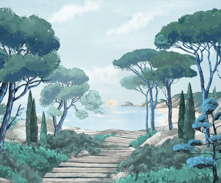 Wallpaper stroll in the calanques