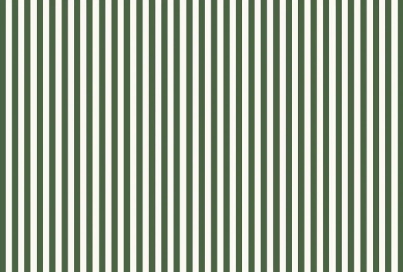 Jungle green retro stripe toilet wallpaper