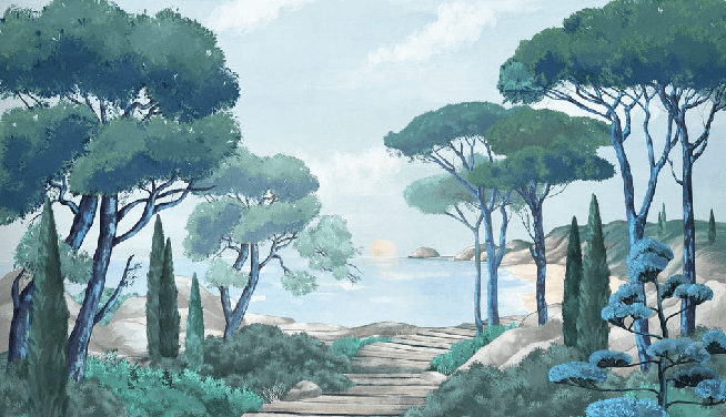 Wallpaper stroll through the calanques