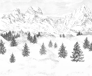 Aiguilles d'Arves wallpaper