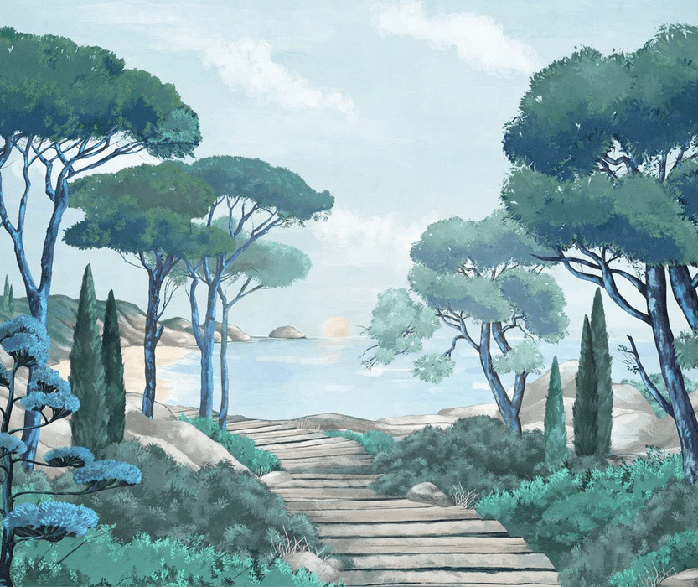 Wallpaper stroll through the calanques