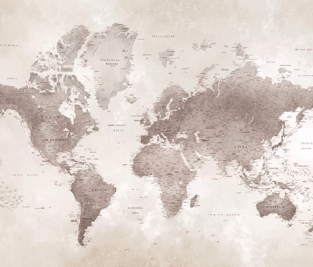 Timeless world map wallpaper
