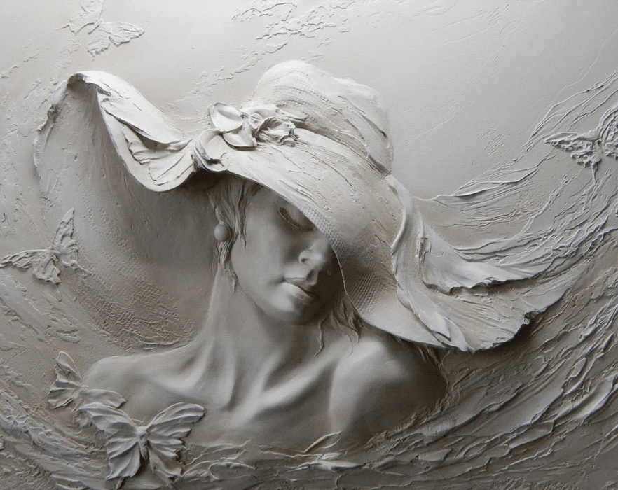 Woman Sculpt Wallpaper