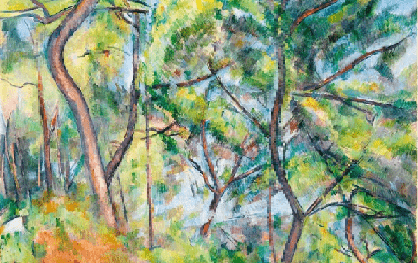 Pine Forest Wallpaper - Paul Cézanne