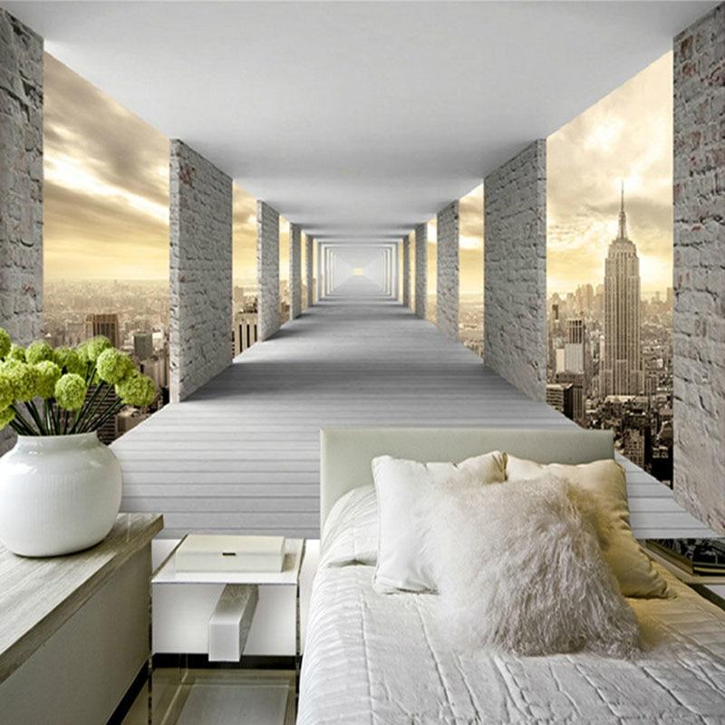 Papier peint trompe l'oeil New York Hall, XXL, tendance