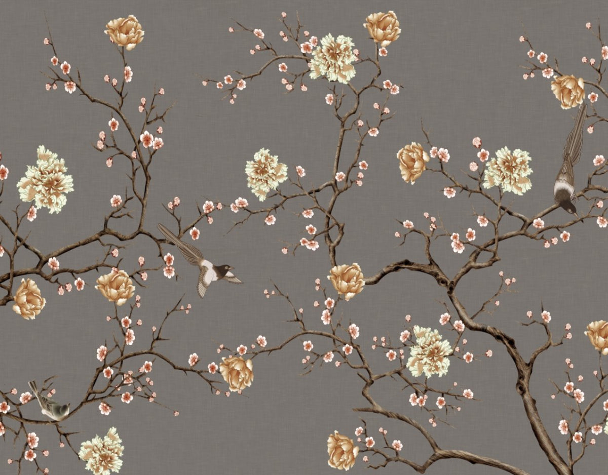 Spring flower wallpaper L185cm x H145cm