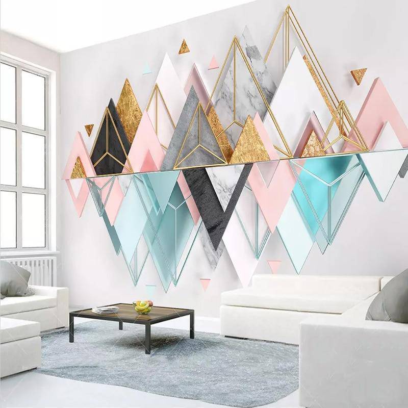 Papier peint Geometric Design - papier peint sur mesure francais - muralconcept