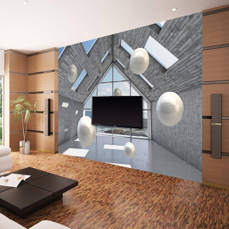 Papier peint Modern View - papier peint sur mesure francais - muralconcept