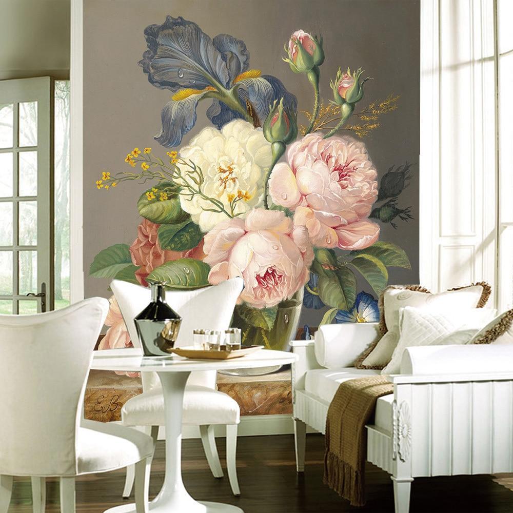 Papier peint panoramique Charme Romantique - papier peint sur mesure francais - muralconcept