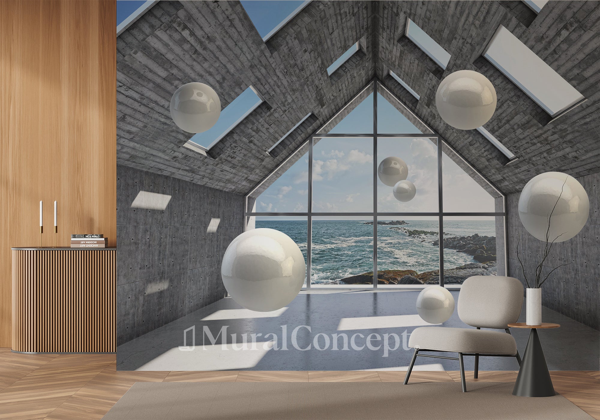 Papier peint Modern View - panoramique français