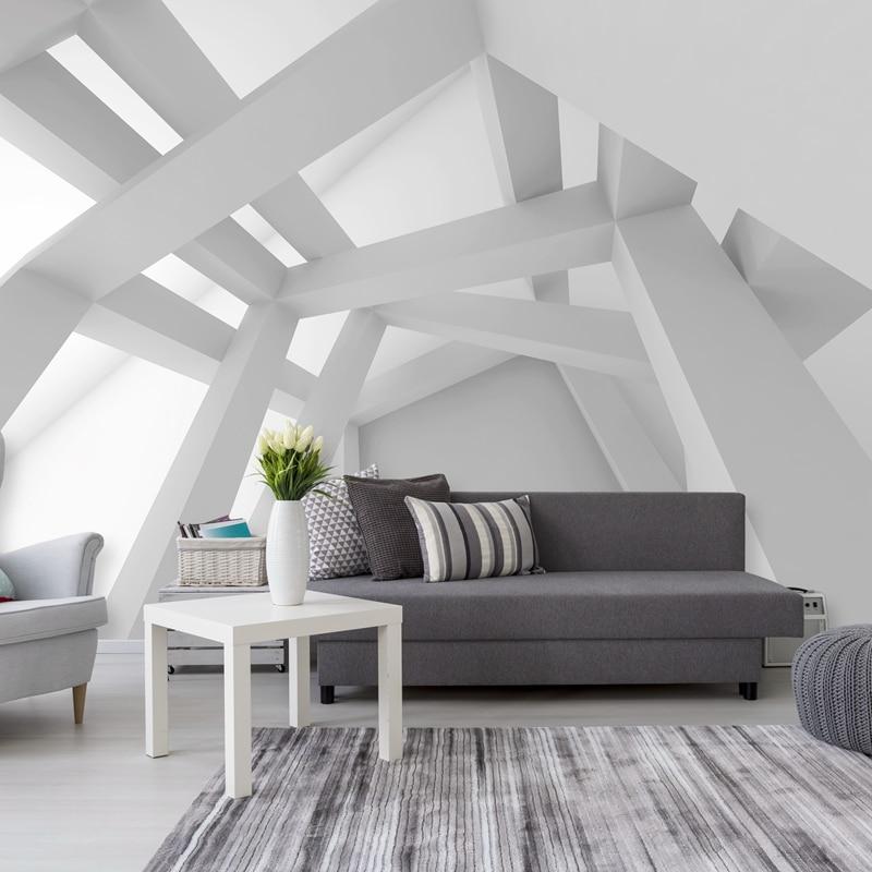Papier peint White Wood - papier peint sur mesure francais - muralconcept