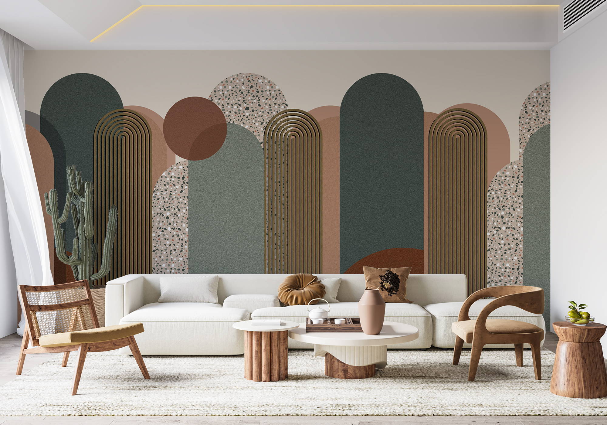 Papier peint salon : créer un intérieur de caractère en adoptant un papier peint pour votre salon