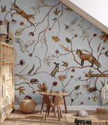 Panoramic wallpaper children's room