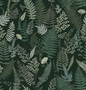 Panoramic plant wallpaper
