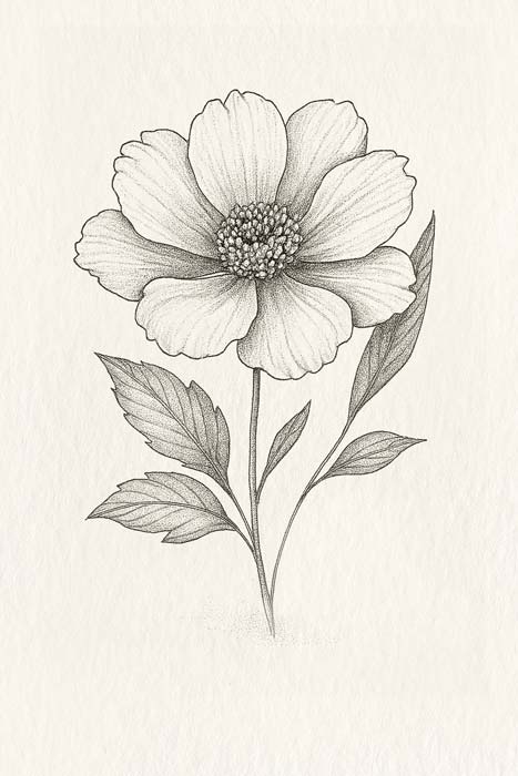 Papier peint fleuri - romantique - vintage