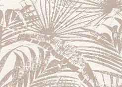 Papier peint monochrome jungle feuille