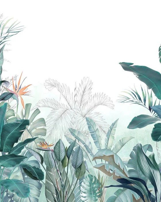 Papier peint panoramique tropical quintessence, XXL, tendance