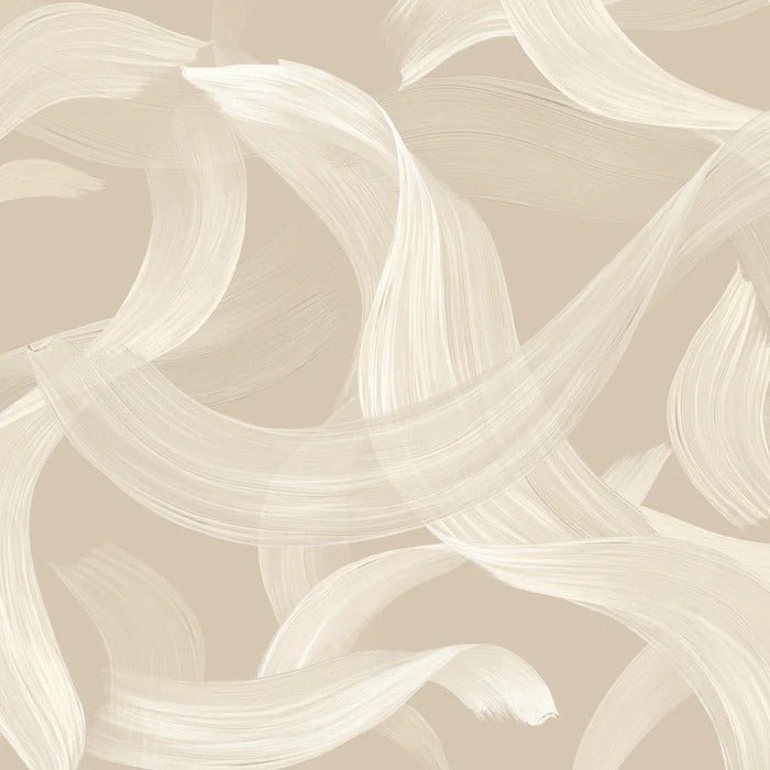 Papier peint contemporain – Beige vibration, XXL, tendance