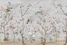Papier peint panoramique Spring Birds, XXL, tendance