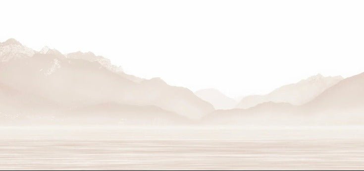 Papier peint Annecy et son lac paisible beige, XXL, tendance