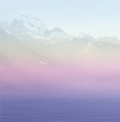 Annecy and its peaceful lake rainbow wallpaper