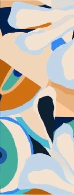 Papier peint abstrait vibrant, XXL, tendance