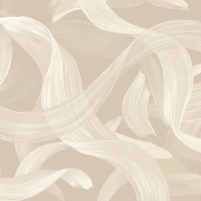 Papier peint contemporain – Beige vibration, XXL, tendance