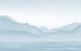 Papier peint Annecy et son lac paisible