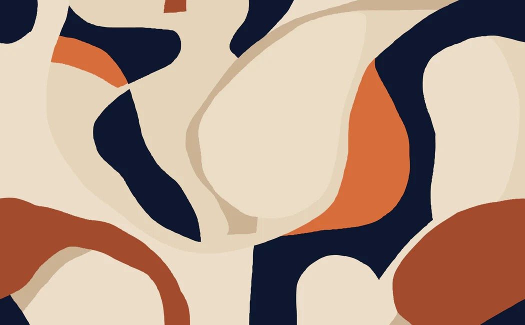 Contemporary harmony wallpaper