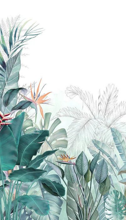 Papier peint panoramique tropical quintessence, XXL, tendance