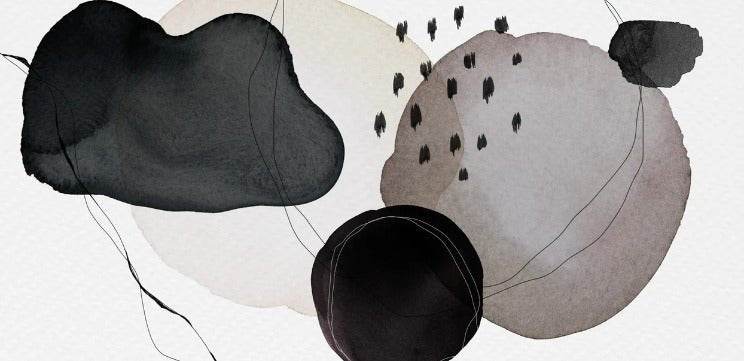 Papier peint moderne aquarelle