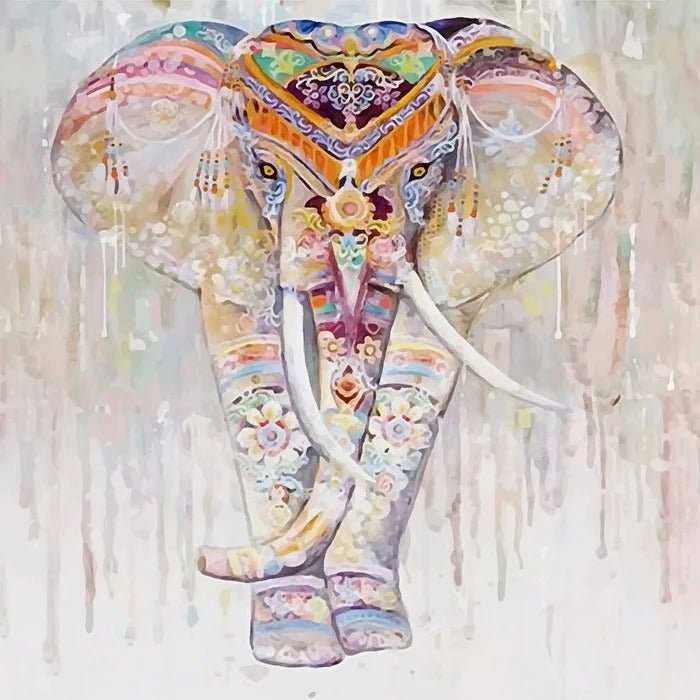 Papier peint Eléphant Boho Indien, XXL, tendance