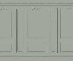 Haussmann Vert de gris wallpaper