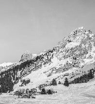 Papier peint panoramique chalet alpage