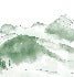 Aravis mountains forest green wallpaper