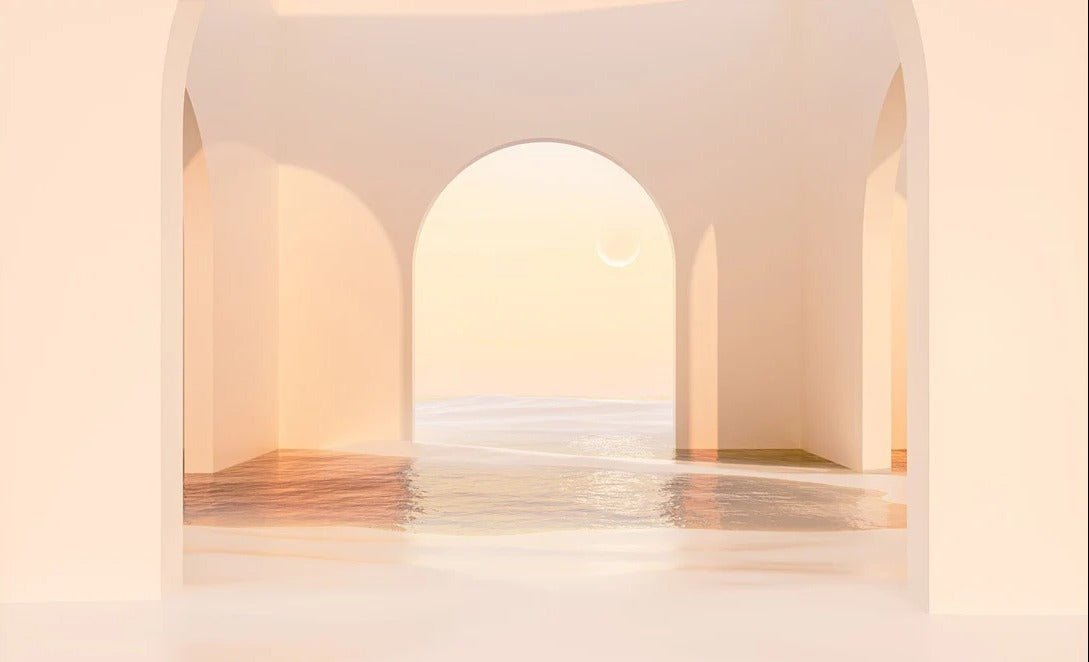 Papier peint panoramique design sunset arch, XXL, tendance