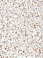Papier peint effet terrazzo