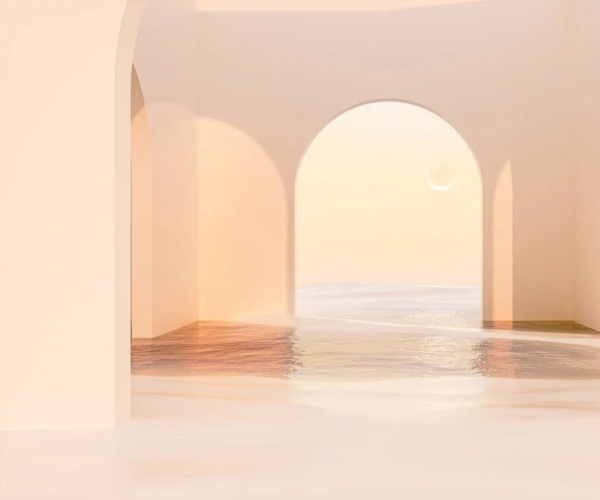 Papier peint panoramique design sunset arch, XXL, tendance