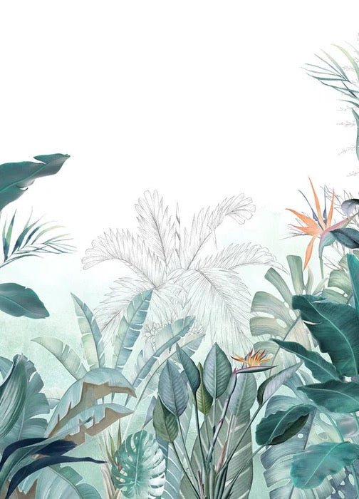 Papier peint panoramique tropical quintessence, XXL, tendance