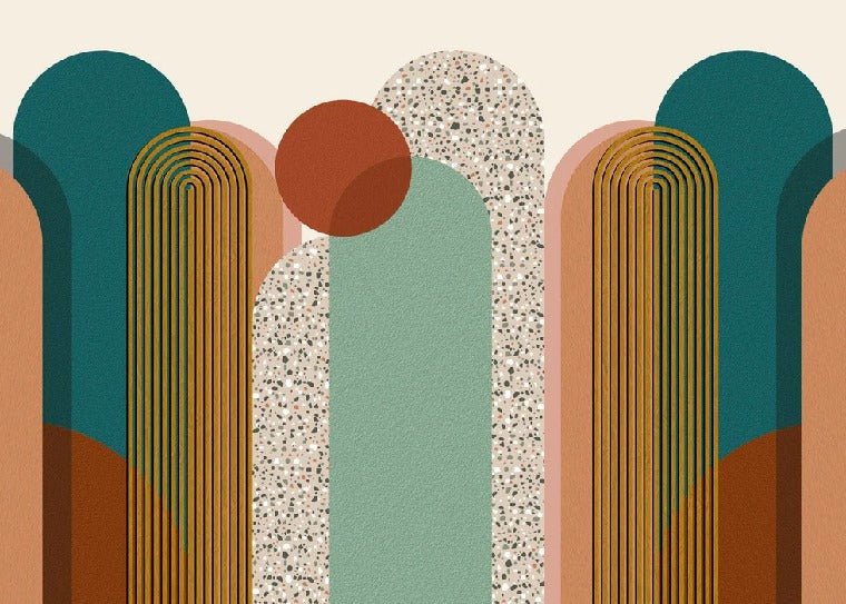 Papier peint Art pop déco graphique tendance, XXL, tendance