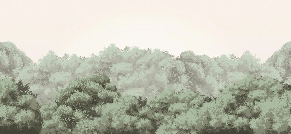 Papier peint panoramique buisson