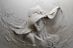 Papier peint Woman Sculpt, XXL, tendance