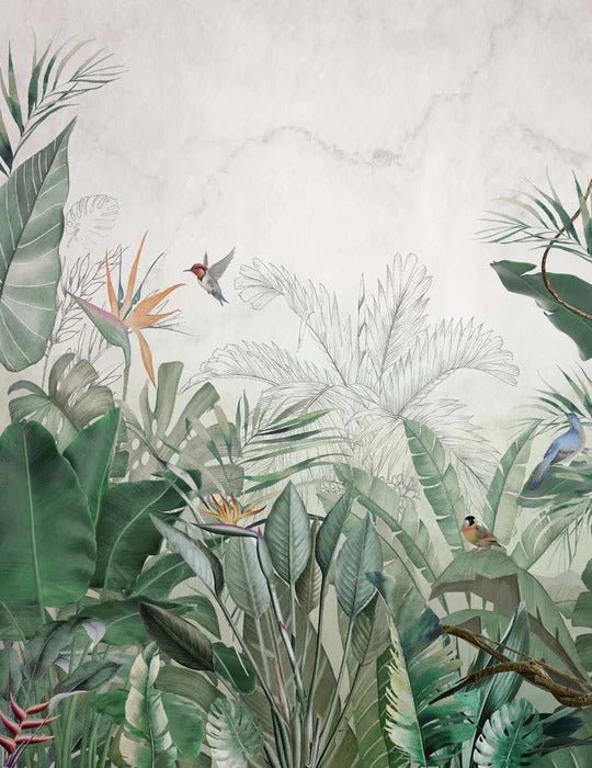 Papier peint panoramique jungle quintessence Amazonia