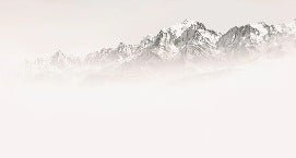 Papier peint matin brumeux Mont Blanc, XXL, tendance