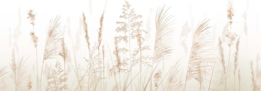 Papier peint fleur des champs de blé, XXL, tendance