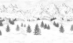 Papier peint Aiguilles d'Arves