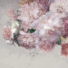 Papier peint panoramique pivoines, XXL, tendance