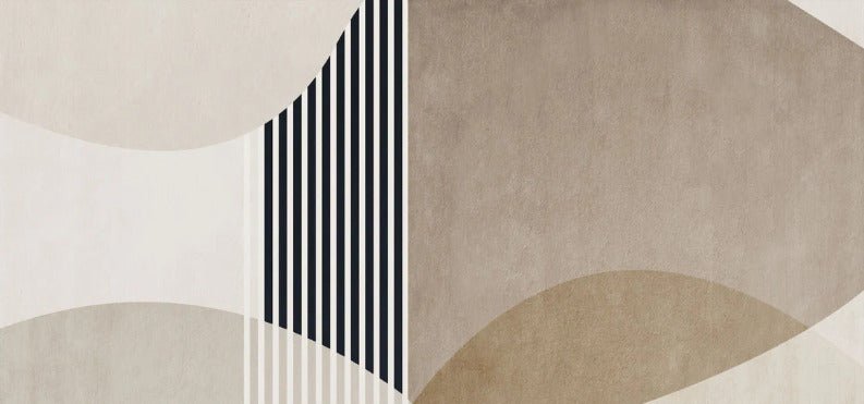 Papier peint forme créative